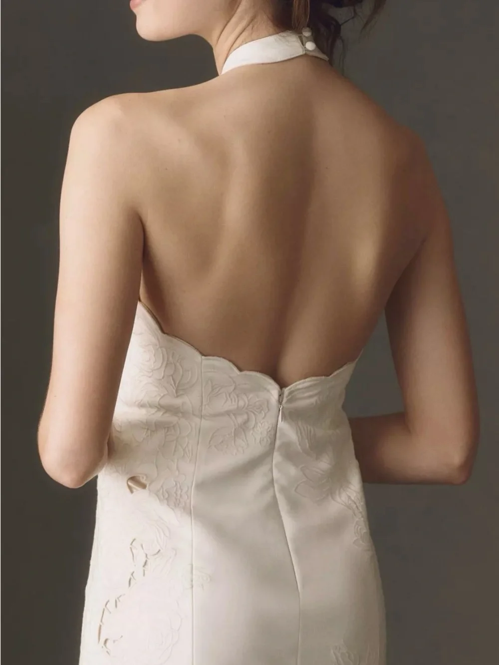 BHLDN Cutwork Mini Dress